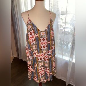 H&M - size 12 new w/tags. Multicolor one-piece short set